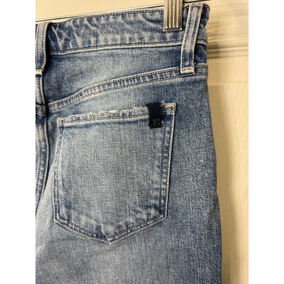 Joe’s Jeans The Lara Mid Rise Cigarette Straight Leg Ankle in Amsterdam Blue 25 - Picture 9 of 14